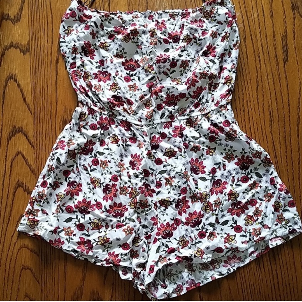 Strapless Romper